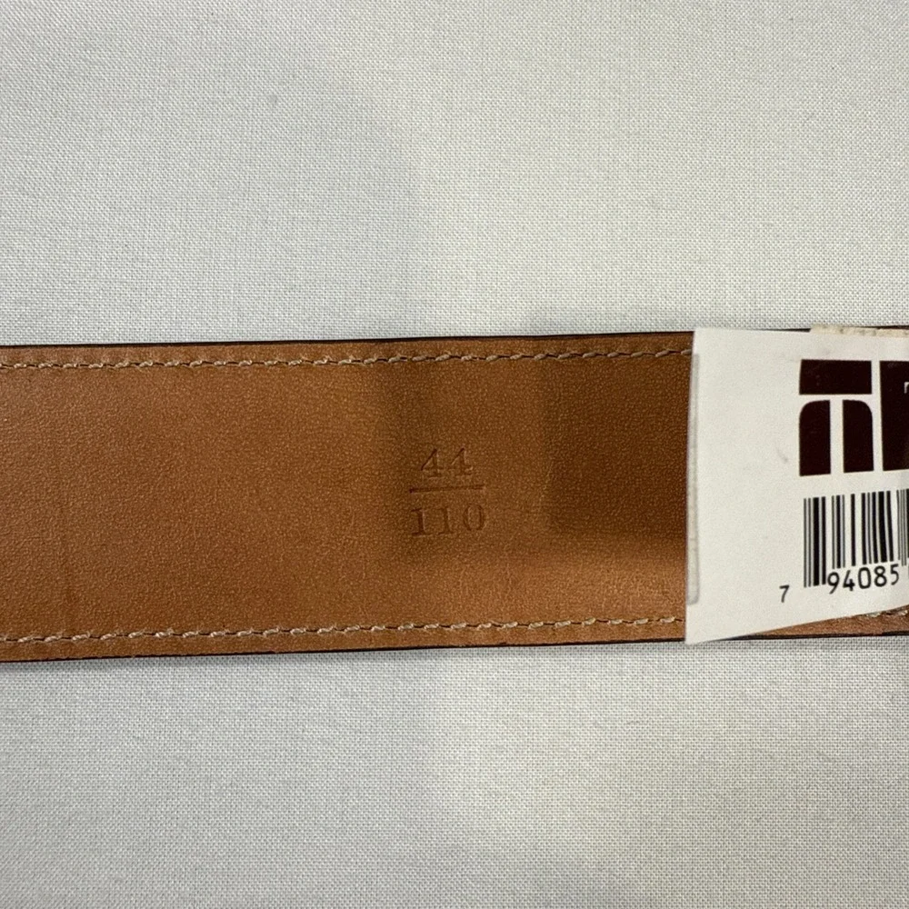 BELTS MENS 44 Trafalgar‎ Leather  Burgundy Hand Polished Cortina Leather  USA